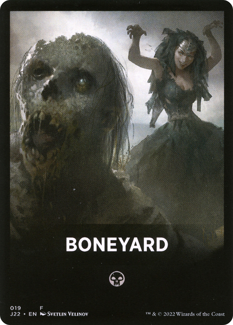 Boneyard Theme Card [Jumpstart 2022 Front Cards] | Gaming Infinity