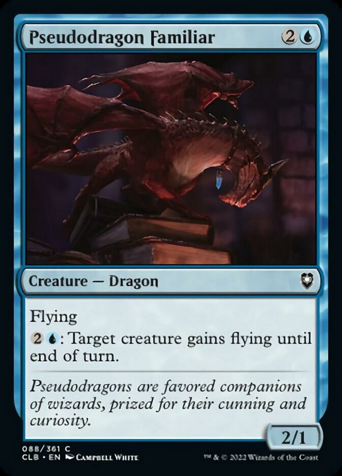 Pseudodragon Familiar [Commander Legends: Battle for Baldur's Gate] | Gaming Infinity