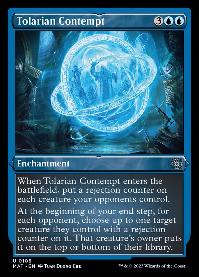 Tolarian Contempt (Foil Etched) [March of the Machine: The Aftermath] | Gaming Infinity