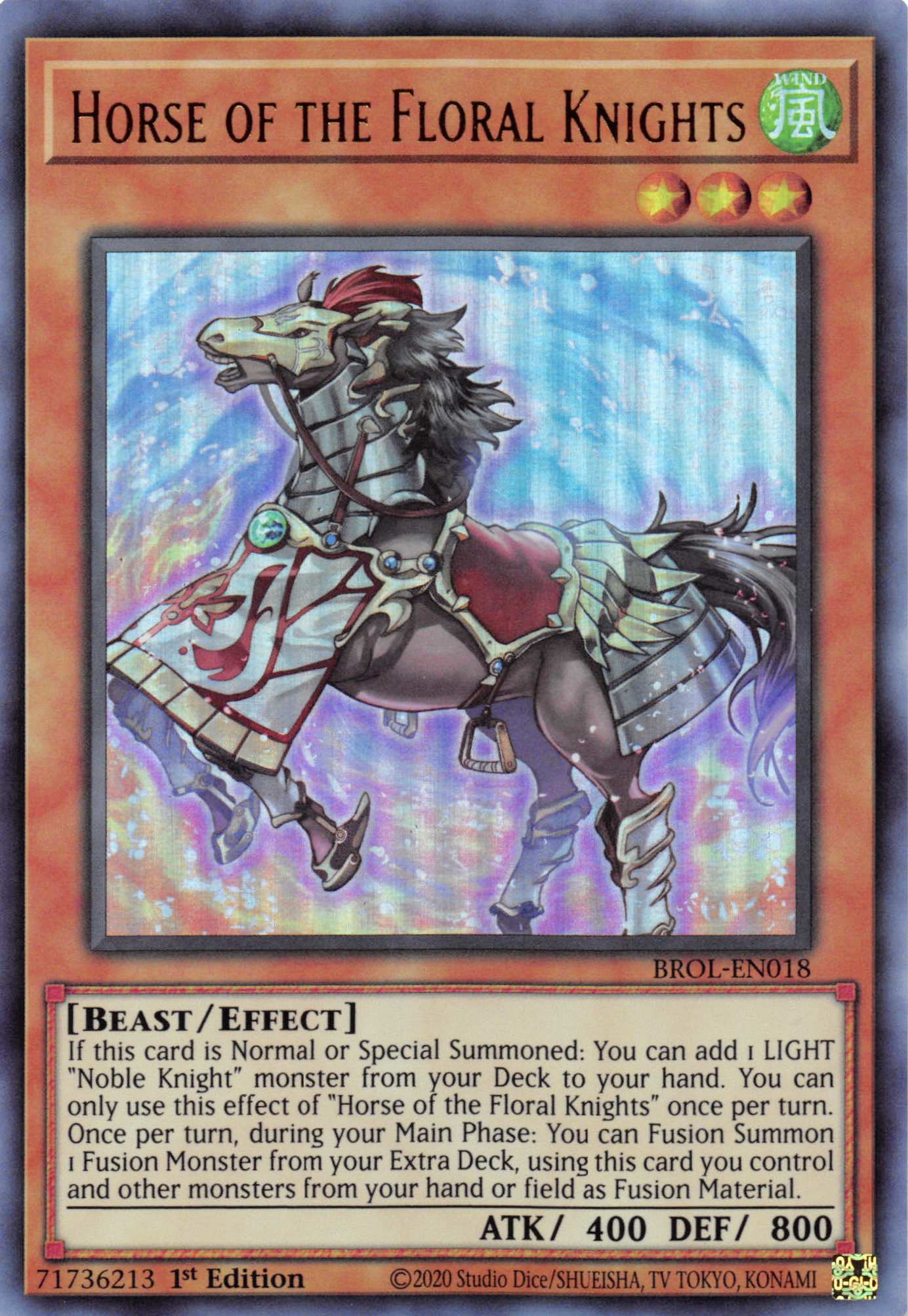 Horse of the Floral Knights [BROL-EN018] Ultra Rare | Gaming Infinity