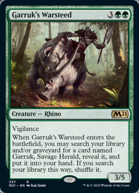 Garruk's Warsteed [Core Set 2021] | Gaming Infinity