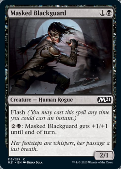 Masked Blackguard [Core Set 2021] | Gaming Infinity