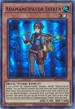 Adamancipator Seeker [MP21-EN224] Super Rare | Gaming Infinity
