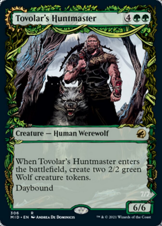 Tovolar's Huntmaster // Tovolar's Packleader (Showcase Equinox) [Innistrad: Midnight Hunt] | Gaming Infinity