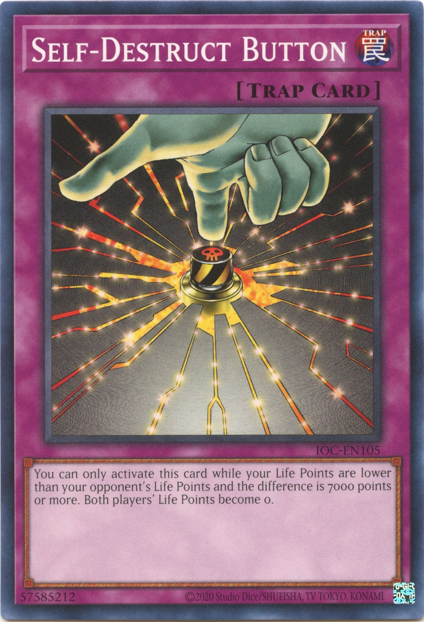 Self-Destruct Button (25th Anniversary) [IOC-EN105] Common | Gaming Infinity