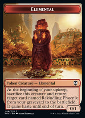 Elemental (018) // Copy Double-sided Token [Streets of New Capenna Commander Tokens] | Gaming Infinity