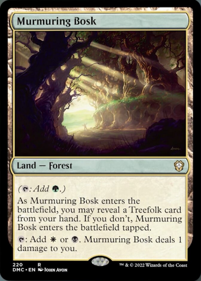 Murmuring Bosk [Dominaria United Commander] | Gaming Infinity