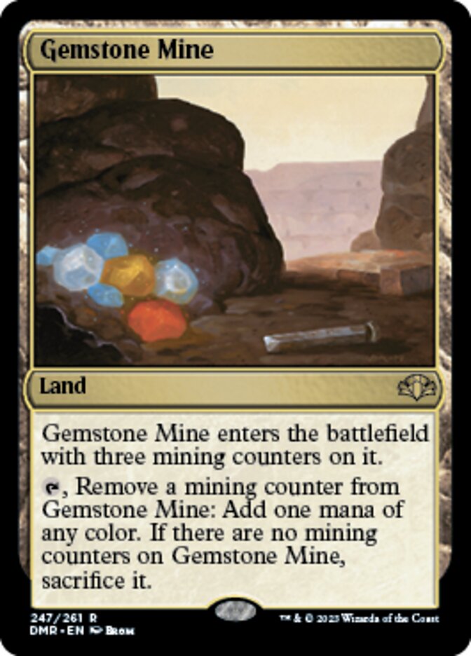 Gemstone Mine [Dominaria Remastered] | Gaming Infinity