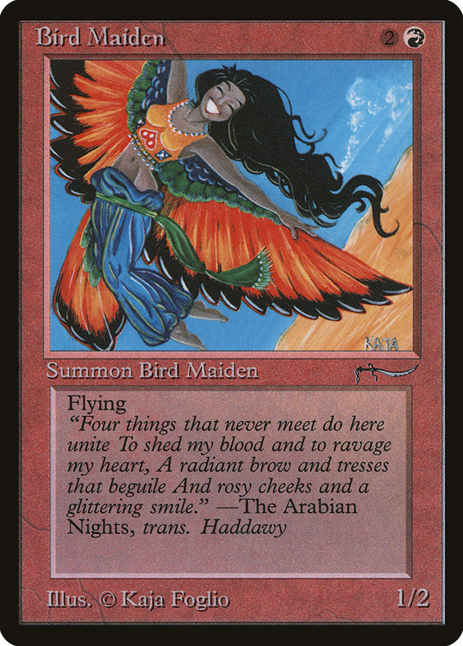 Bird Maiden (Dark Mana Cost) [Arabian Nights] | Gaming Infinity