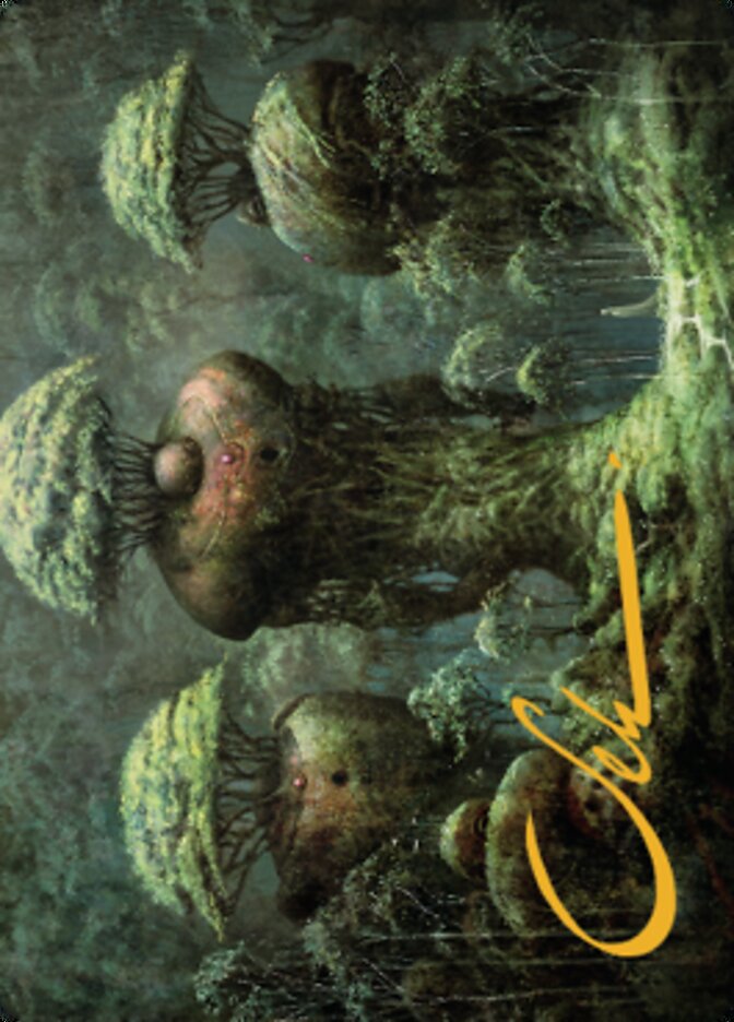 Forest Art Card (Gold-Stamped Signature) [Dominaria United Art Series] | Gaming Infinity