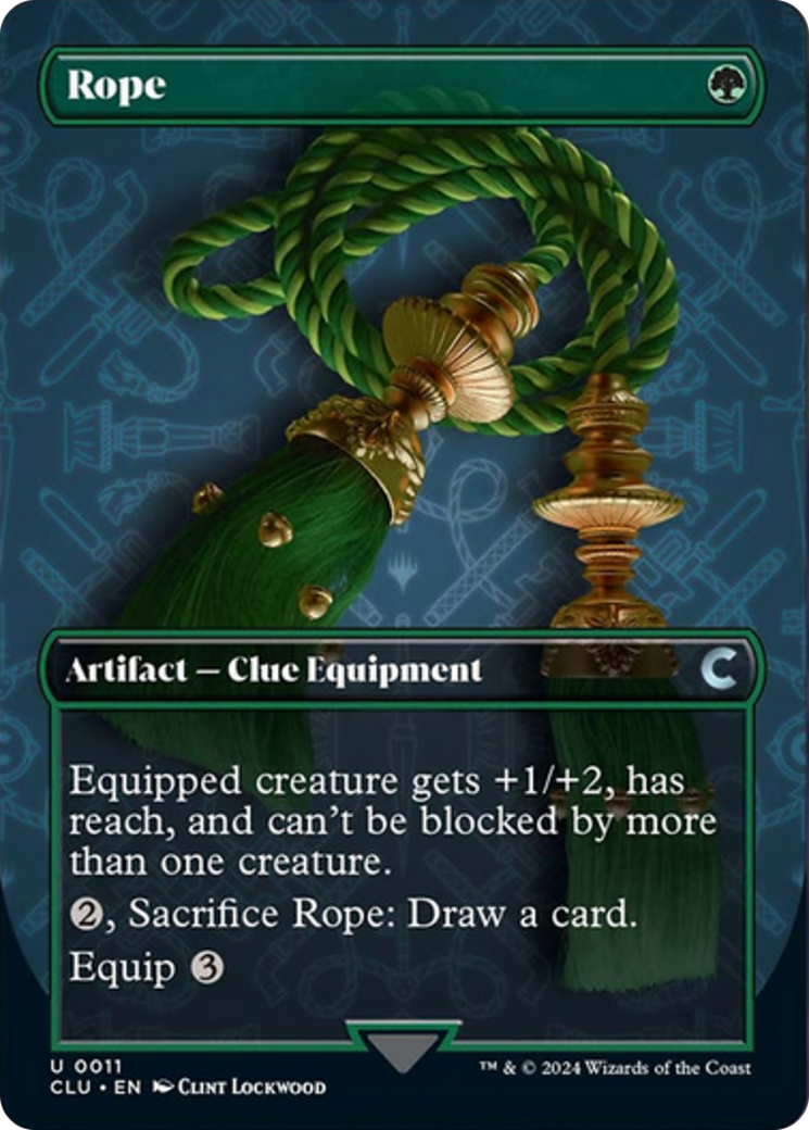 Rope (Borderless) [Ravnica: Clue Edition] | Gaming Infinity