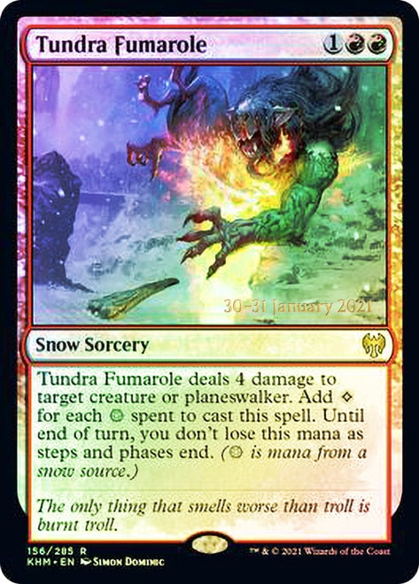 Tundra Fumarole  [Kaldheim Prerelease Promos] | Gaming Infinity