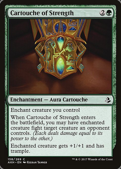 Cartouche of Strength [Amonkhet] | Gaming Infinity