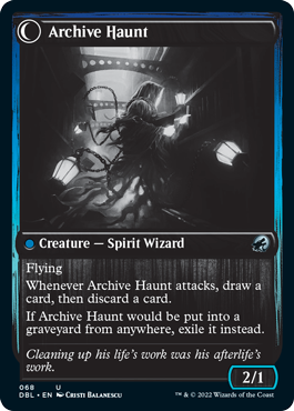 Overwhelmed Archivist // Archive Haunt [Innistrad: Double Feature] | Gaming Infinity