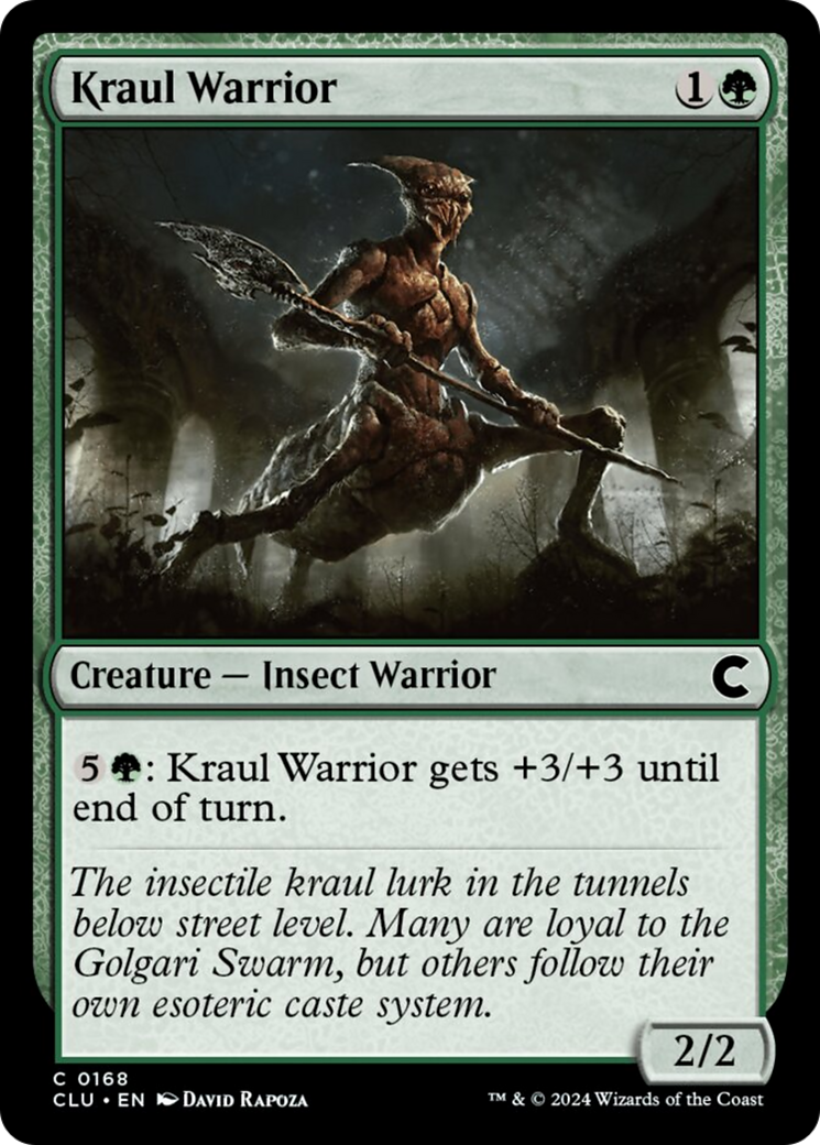 Kraul Warrior [Ravnica: Clue Edition] | Gaming Infinity