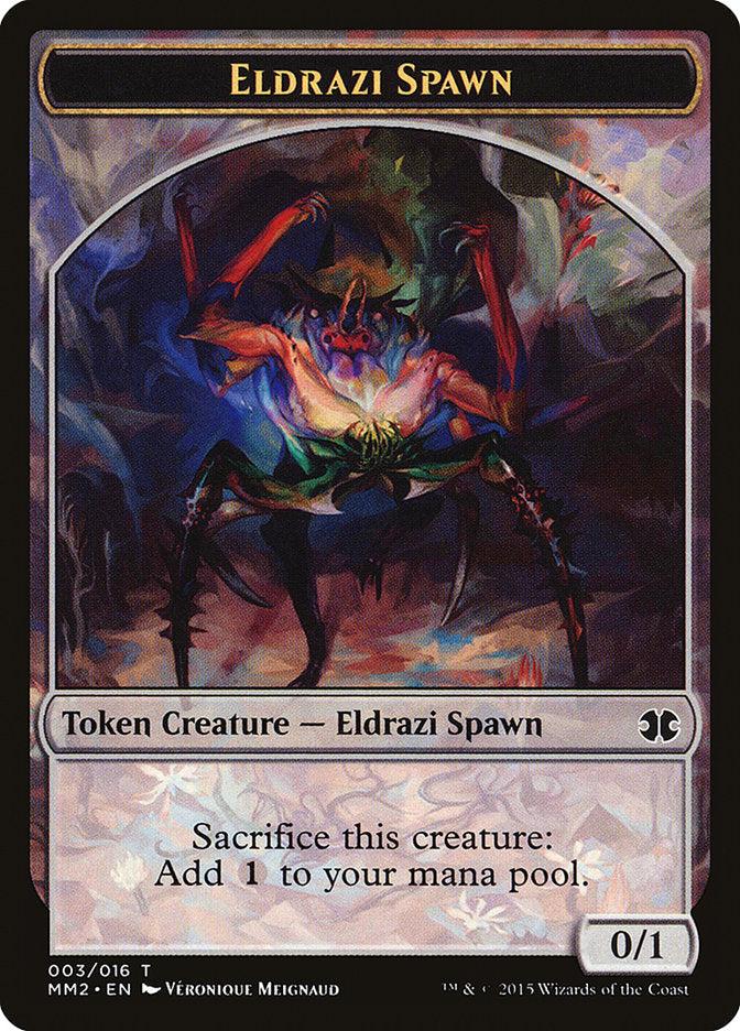 Eldrazi Spawn (003/016) [Modern Masters 2015 Tokens] | Gaming Infinity