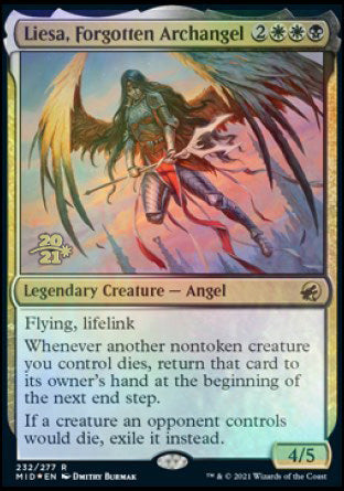 Liesa, Forgotten Archangel [Innistrad: Midnight Hunt Prerelease Promos] | Gaming Infinity