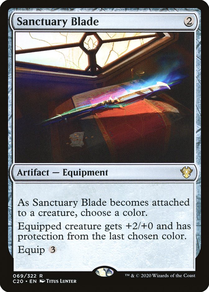 Sanctuary Blade [Commander 2020] | Gaming Infinity