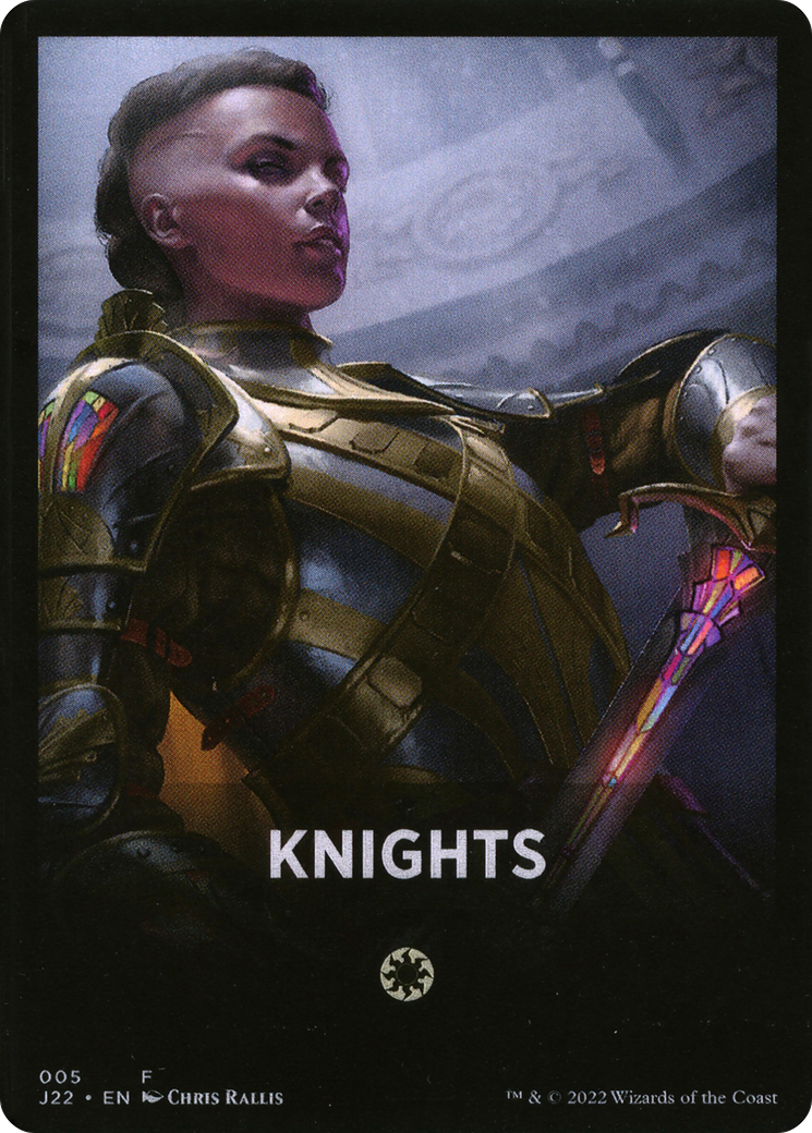 Knights Theme Card [Jumpstart 2022 Front Cards] | Gaming Infinity