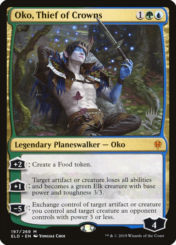 Oko, Thief of Crowns (Promo Pack) [Throne of Eldraine Promos] | Gaming Infinity