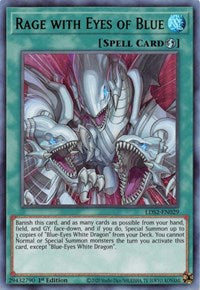 Rage with Eyes of Blue (Green) [LDS2-EN029] Ultra Rare | Gaming Infinity