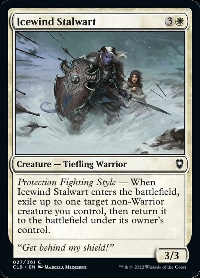 Icewind Stalwart [Commander Legends: Battle for Baldur's Gate] | Gaming Infinity