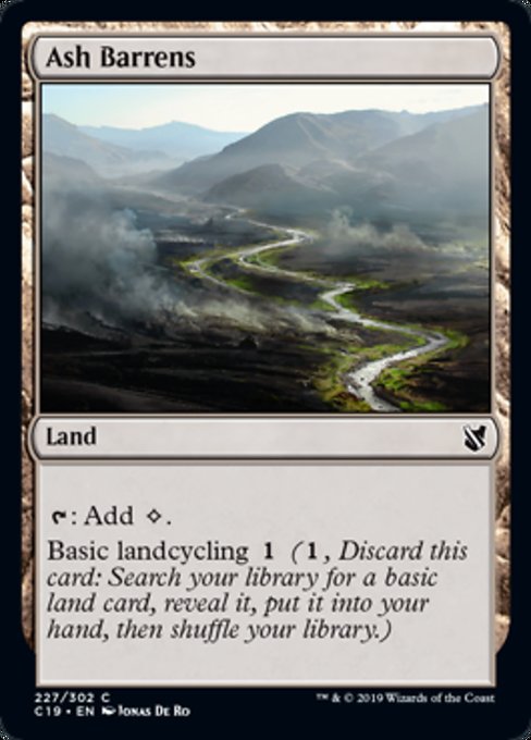 Ash Barrens [Commander 2019] | Gaming Infinity
