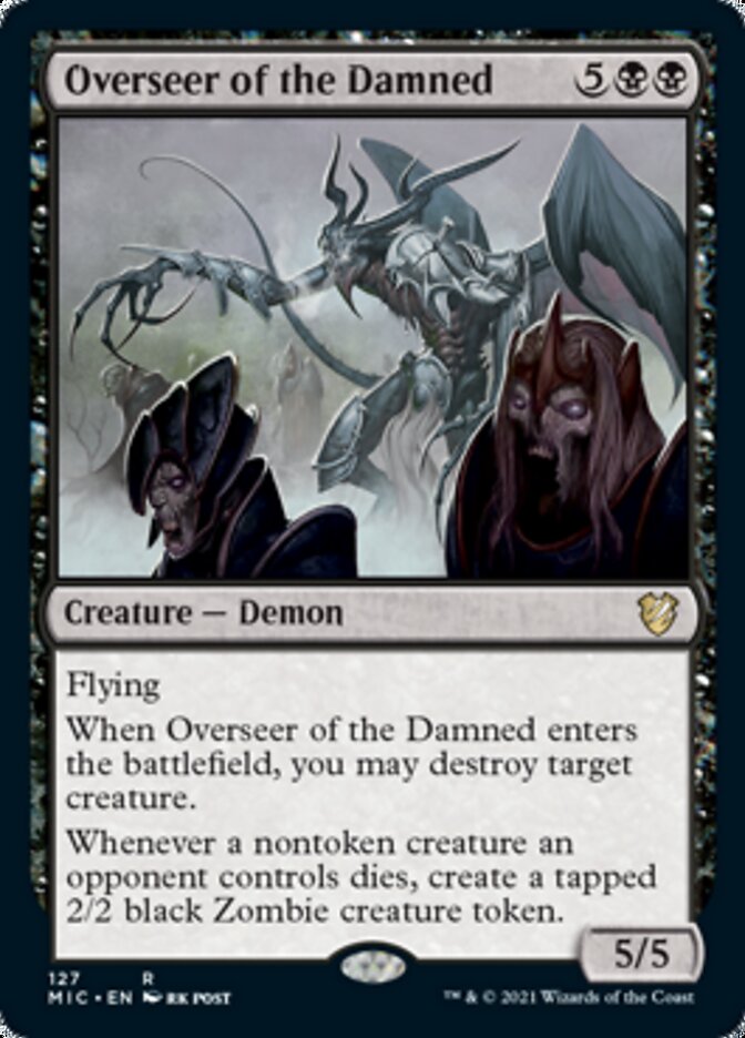 Overseer of the Damned [Innistrad: Midnight Hunt Commander] | Gaming Infinity