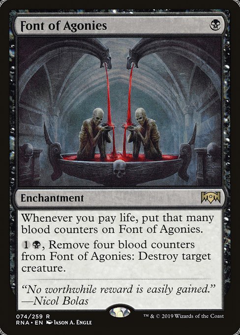 Font of Agonies [Ravnica Allegiance] | Gaming Infinity