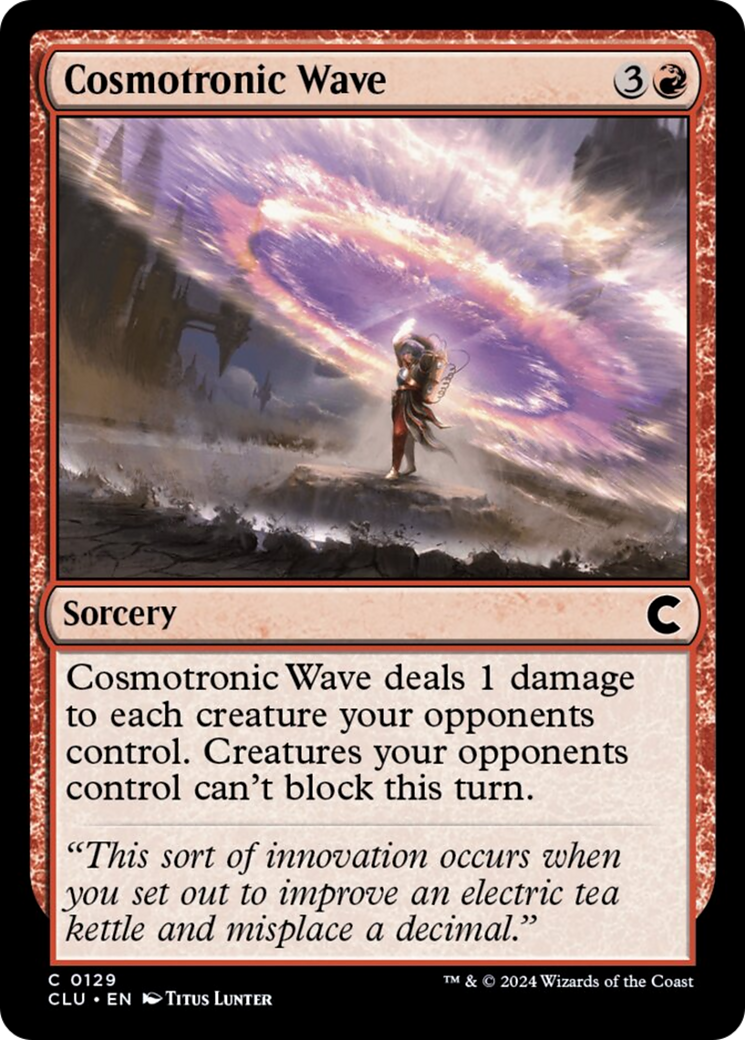 Cosmotronic Wave [Ravnica: Clue Edition] | Gaming Infinity