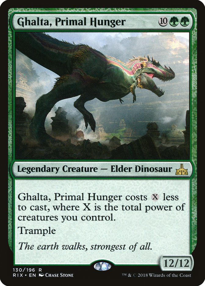 Ghalta, Primal Hunger [Rivals of Ixalan] | Gaming Infinity