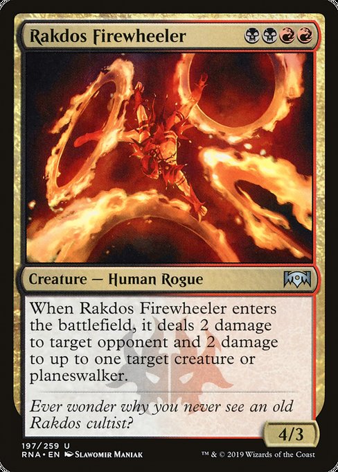 Rakdos Firewheeler [Ravnica Allegiance] | Gaming Infinity