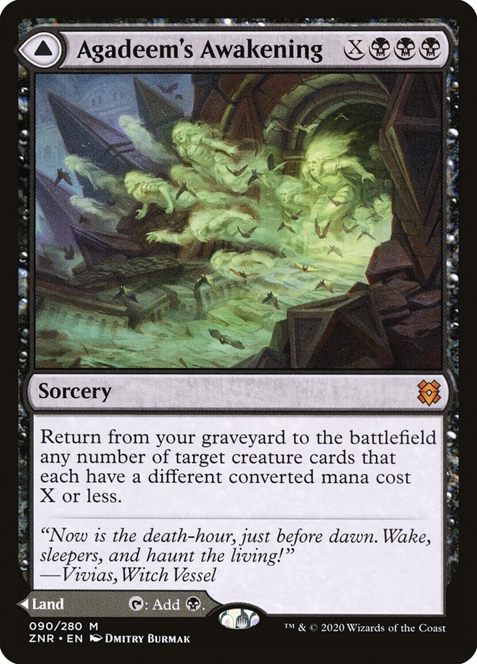 Agadeem's Awakening // Agadeem, the Undercrypt [Zendikar Rising] | Gaming Infinity
