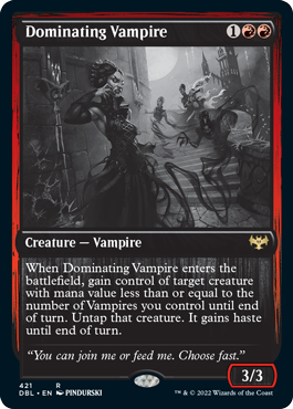 Dominating Vampire [Innistrad: Double Feature] | Gaming Infinity