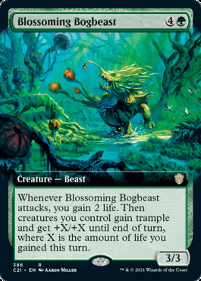 Blossoming Bogbeast (Extended) [Commander 2021] | Gaming Infinity