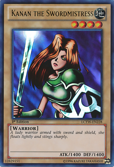 Kanan the Swordmistress [LCYW-EN228] Ultra Rare | Gaming Infinity