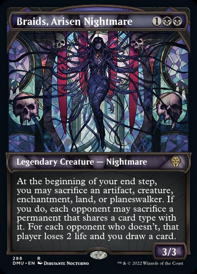 Braids, Arisen Nightmare (Showcase) [Dominaria United] | Gaming Infinity