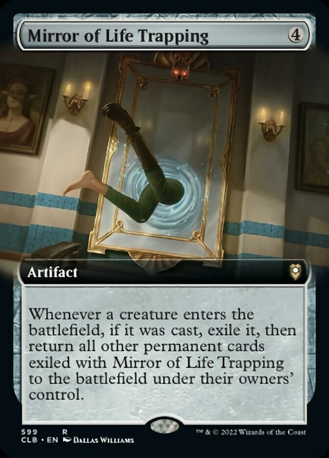 Mirror of Life Trapping (Extended Art) [Commander Legends: Battle for Baldur's Gate] | Gaming Infinity