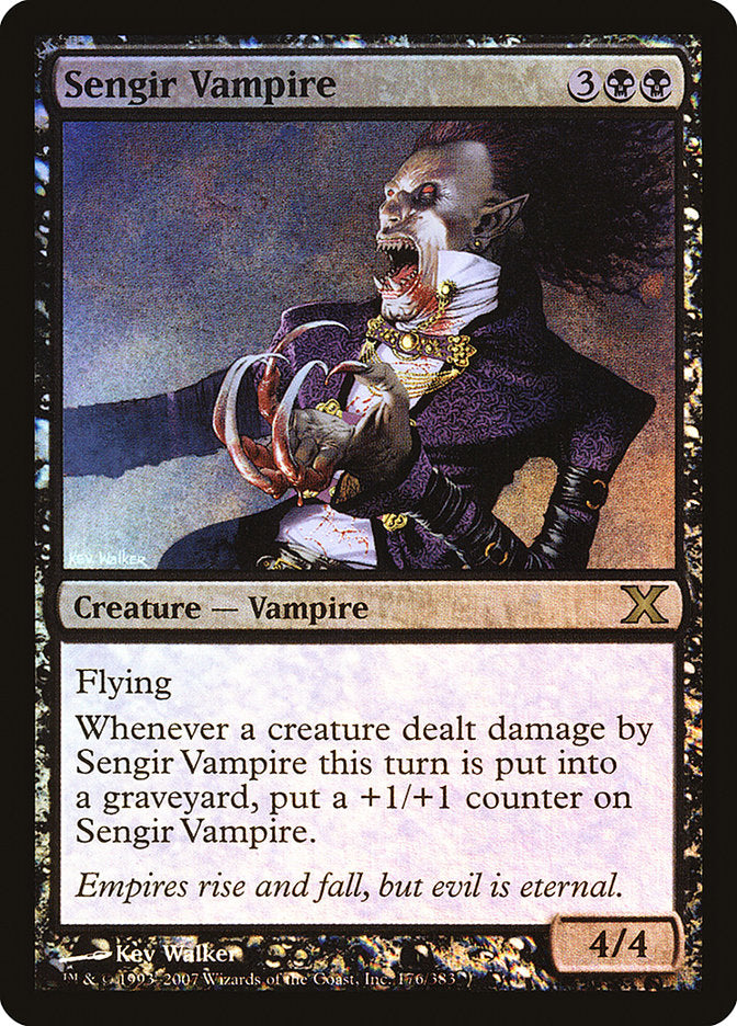 Sengir Vampire (Premium Foil) [Tenth Edition] | Gaming Infinity