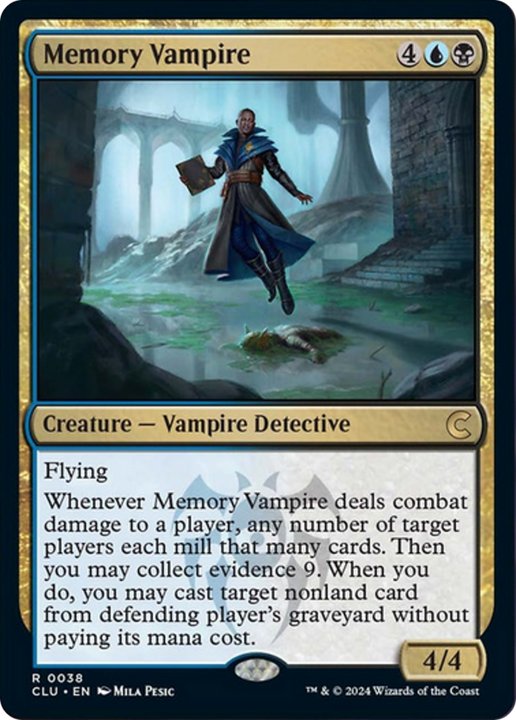 Memory Vampire [Ravnica: Clue Edition] | Gaming Infinity