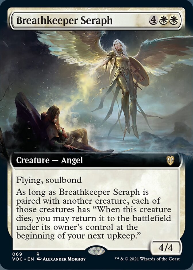 Breathkeeper Seraph (Extended) [Innistrad: Crimson Vow Commander] | Gaming Infinity