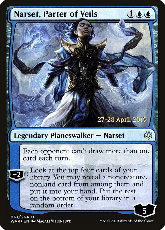 Narset, Parter of Veils  [War of the Spark Prerelease Promos] | Gaming Infinity