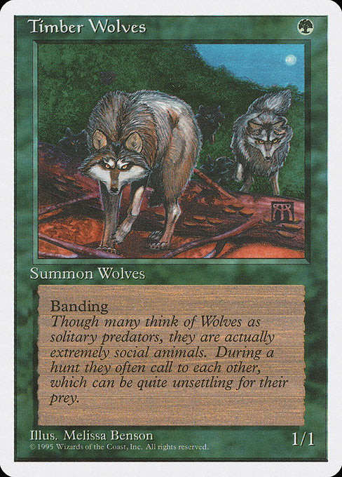 Timber Wolves [Fourth Edition] | Gaming Infinity