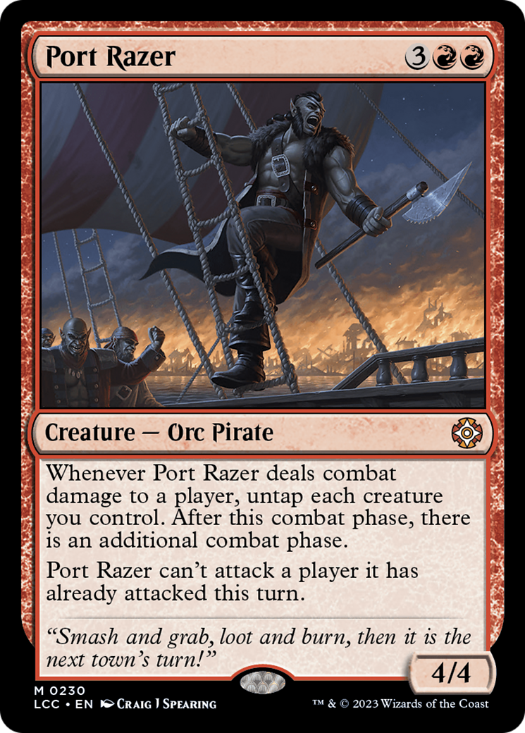 Port Razer [The Lost Caverns of Ixalan Commander] | Gaming Infinity