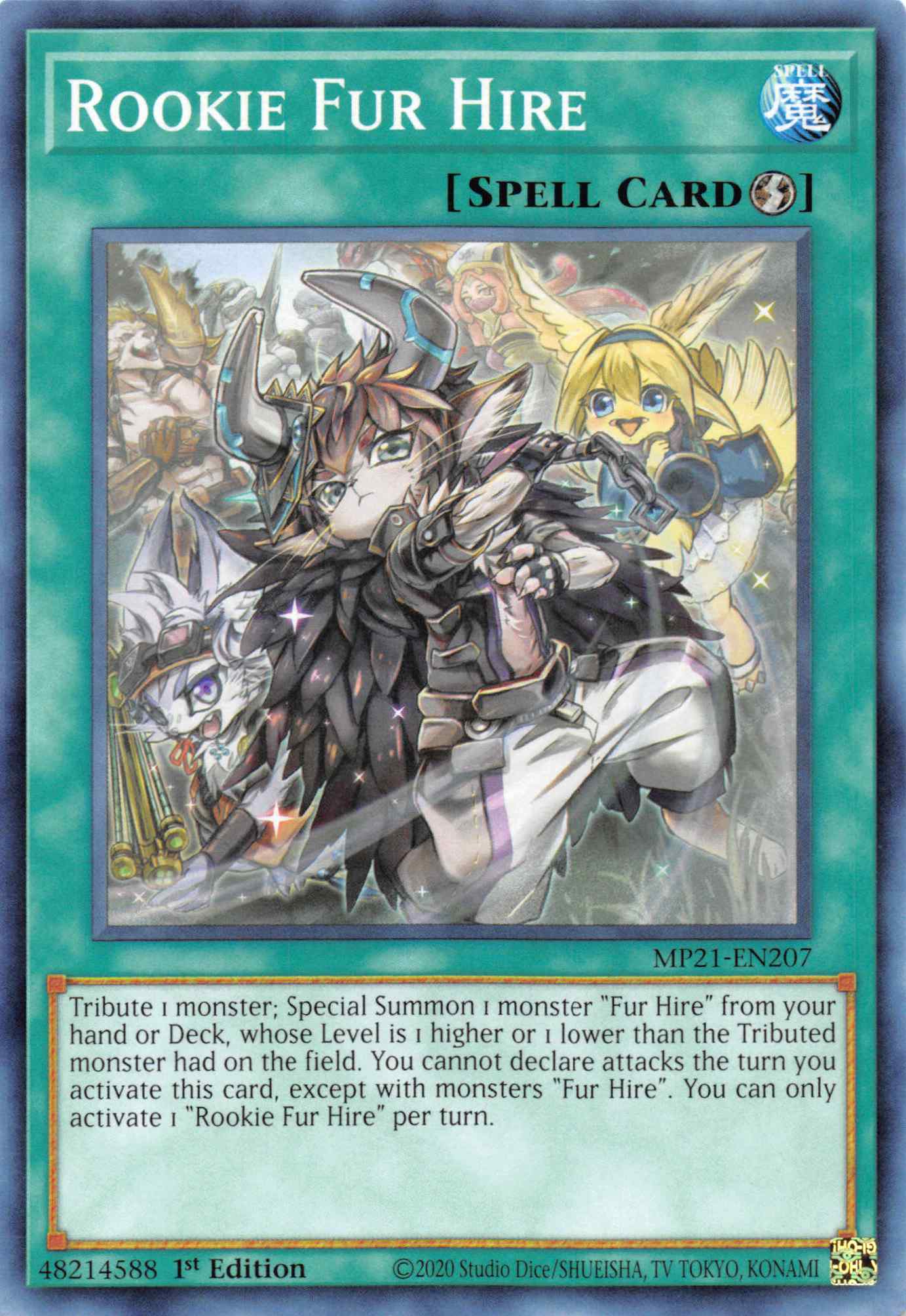 Rookie Fur Hire [MP21-EN207] Common | Gaming Infinity