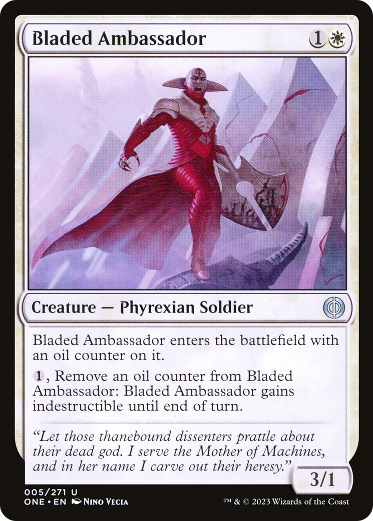 Bladed Ambassador [Phyrexia: All Will Be One] | Gaming Infinity