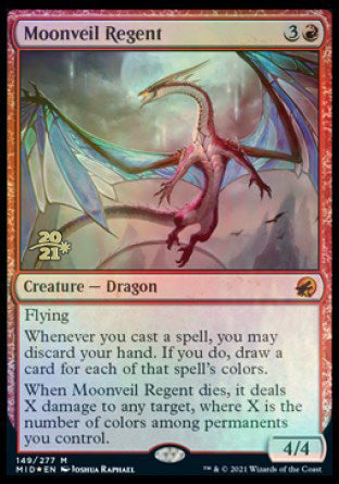 Moonveil Regent [Innistrad: Midnight Hunt Prerelease Promos] | Gaming Infinity