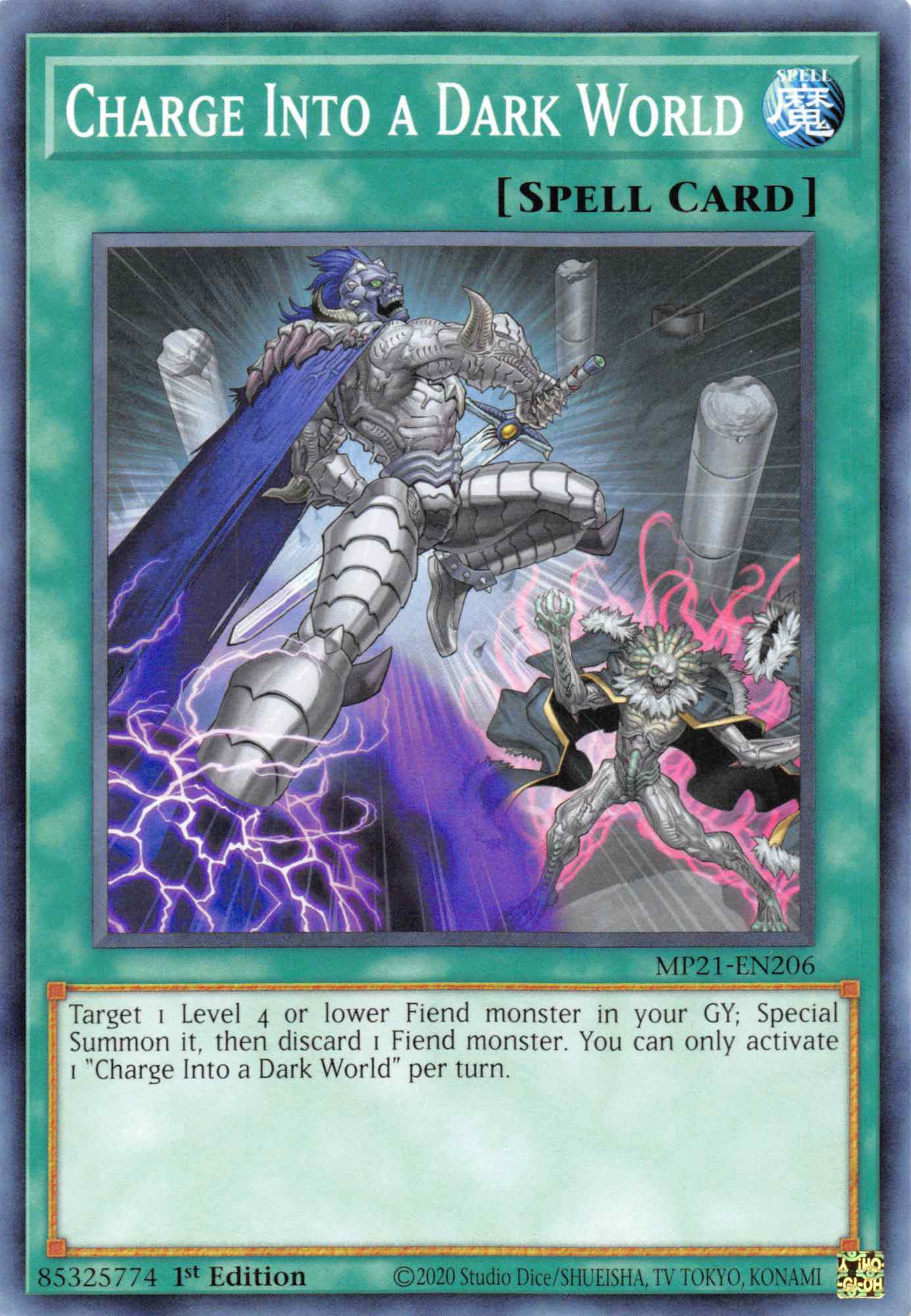 Charge Into a Dark World [MP21-EN206] Common | Gaming Infinity