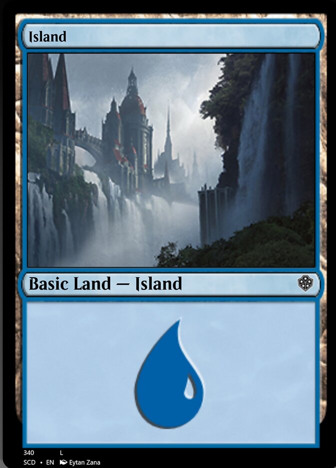 Island (340) [Starter Commander Decks] | Gaming Infinity