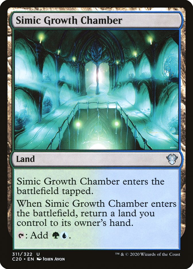 Simic Growth Chamber [Commander 2020] | Gaming Infinity